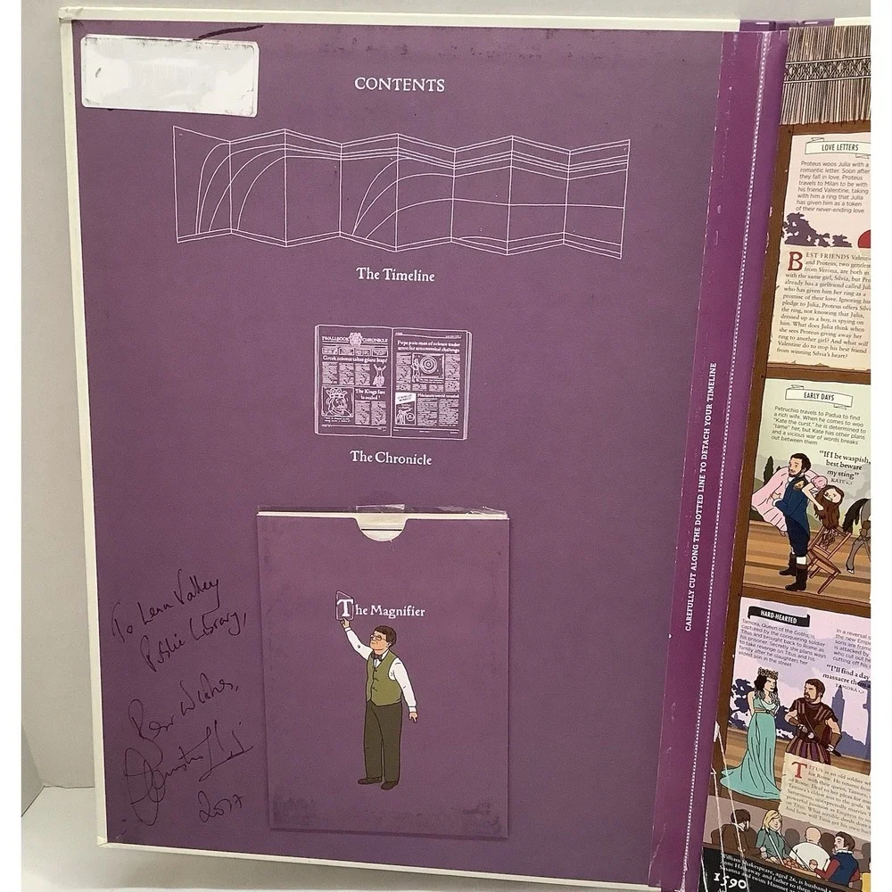 Shakespeare Timeline Wallbook : Unfold the Complete Plays of Shakespeare--One...
